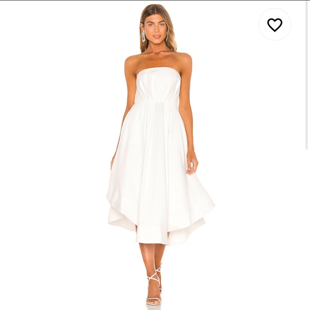 Revolve Vibrant Dress in Ivory